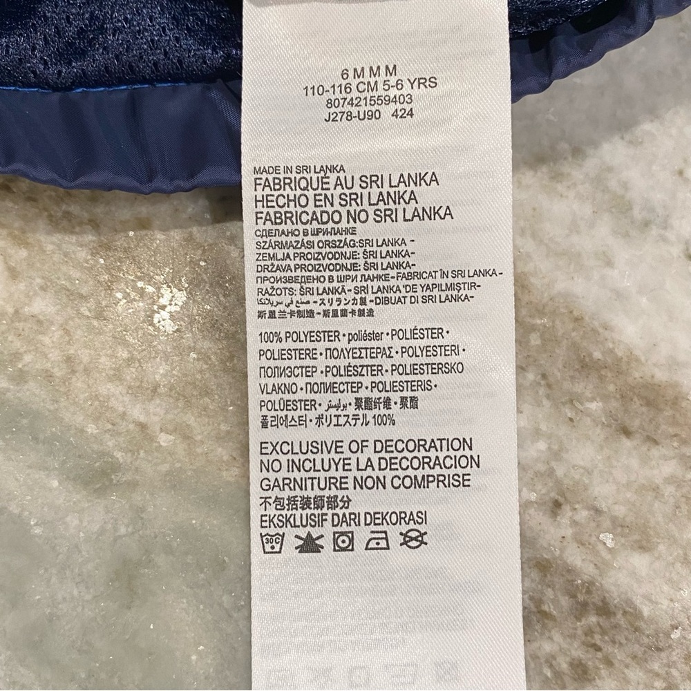 NWT Boys Nike Just Do It Windrunner Jacket Navy Blue 5-6 YRS S (6-7) - Picture 13 of 16